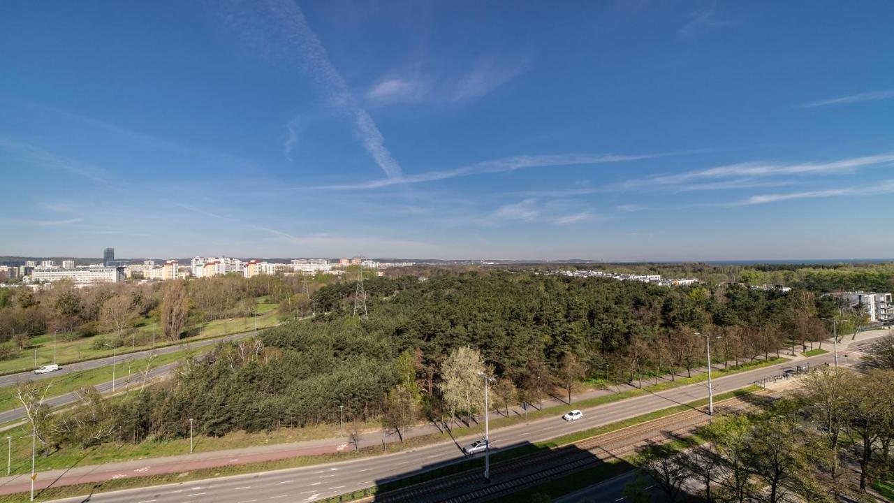 Apartamenty Gdansk Eu - Baltica Towers 223 מראה חיצוני תמונה
