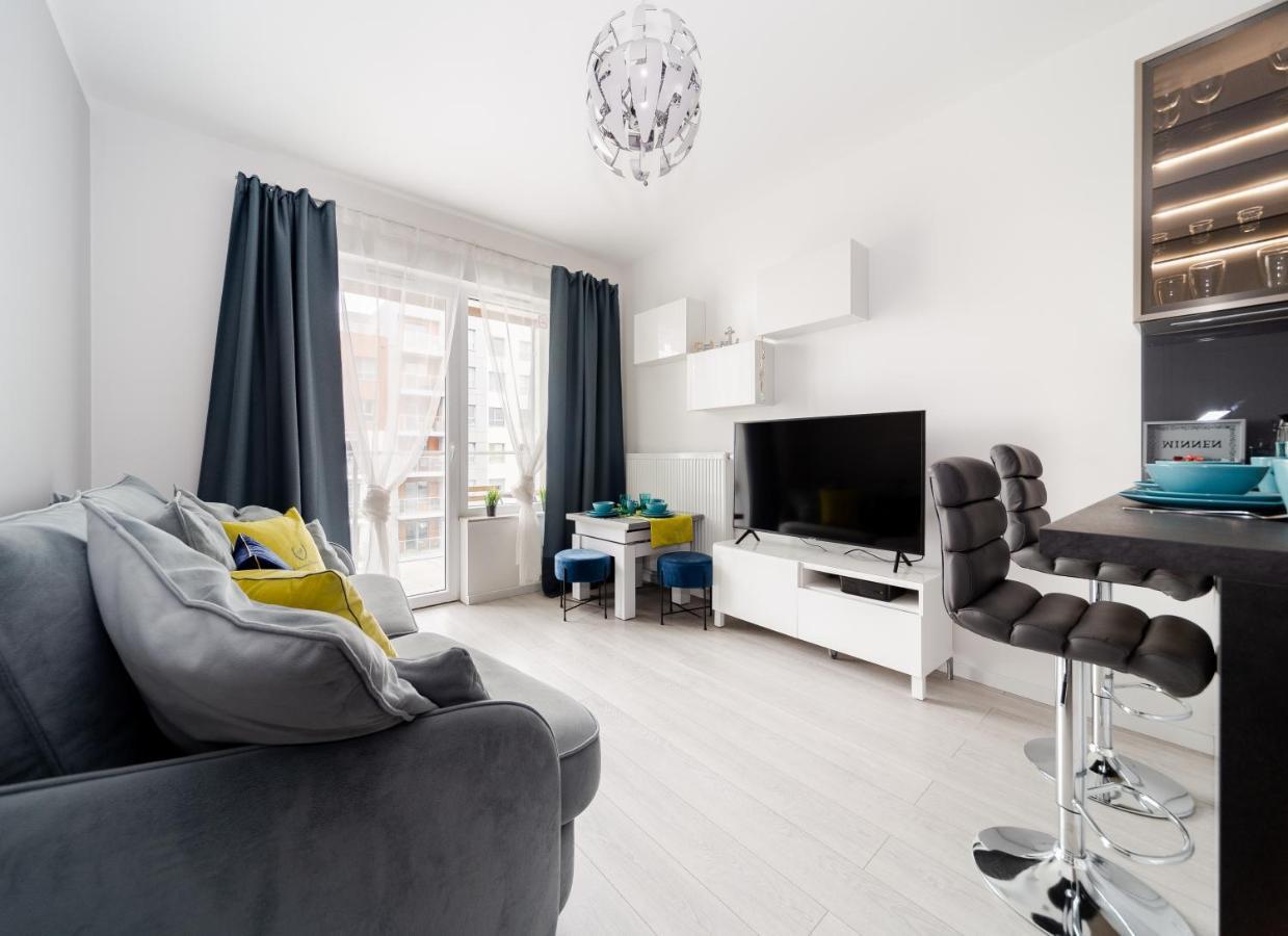Apartamenty Gdansk Eu - Baltica Towers 223 מראה חיצוני תמונה